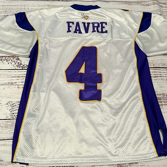 Minnesota Vikings Brett Farve NFL Reebok on field jersey. Size 50(large) 1 star - Picture 2 of 7